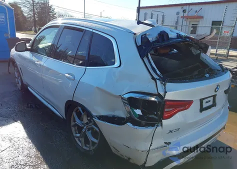 2021 BMW X3 xDrive30I from USA, damaged, VIN 5UXTY5C01M9E41945